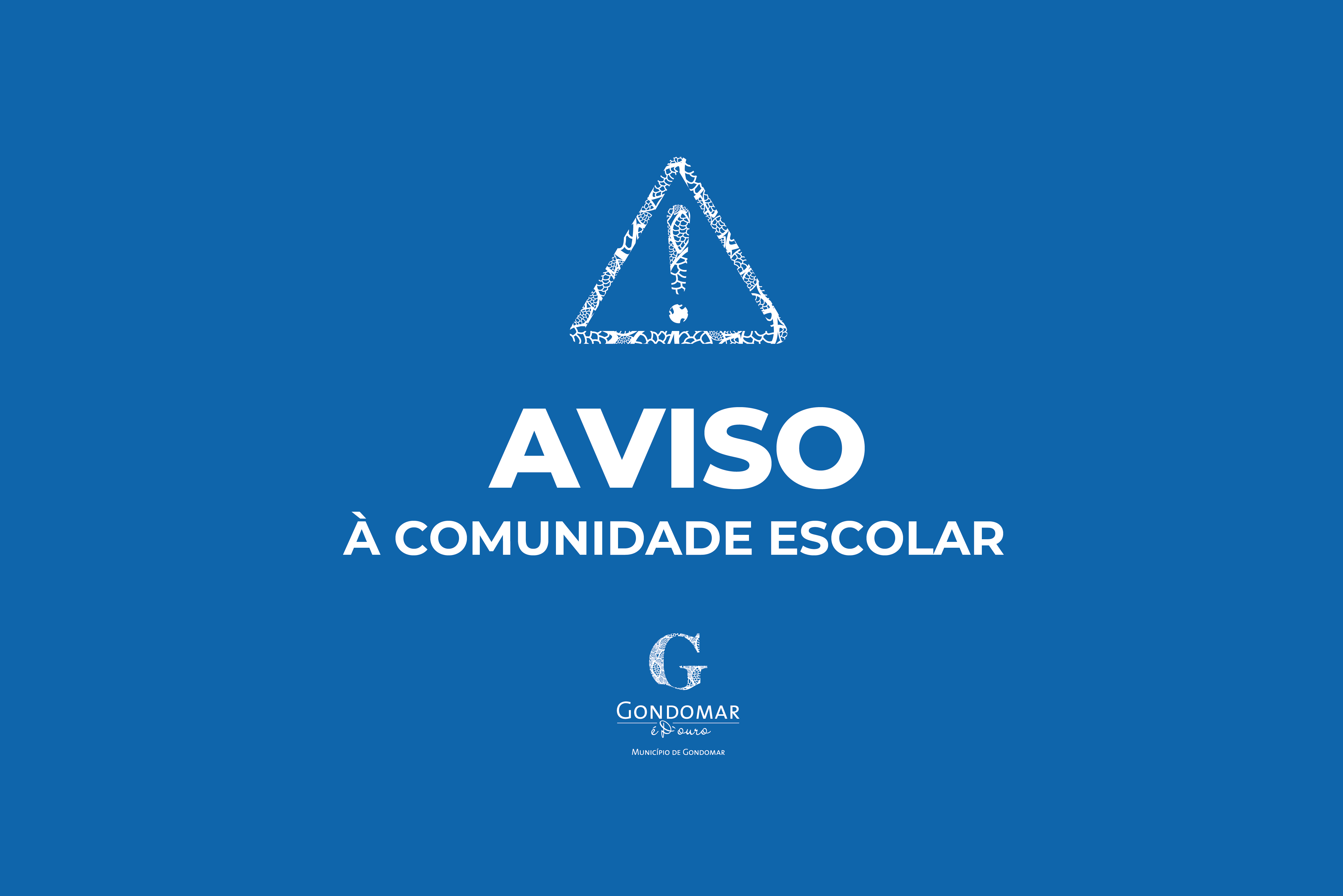 Aviso à comunidade escolar - 19 de setembro 1