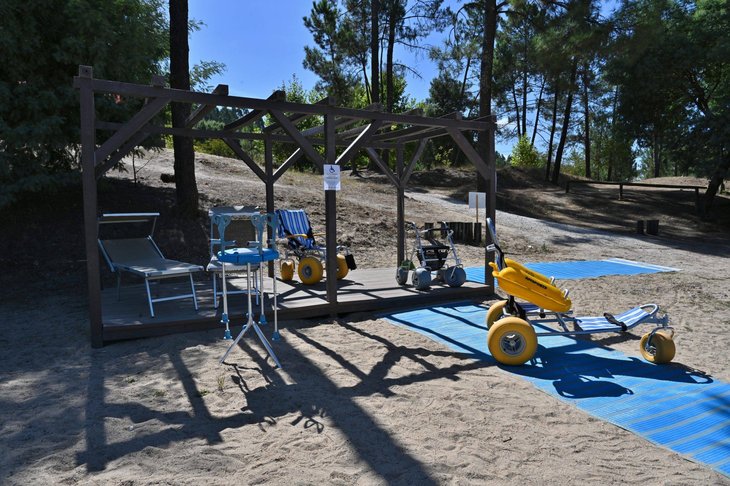 Praias de Gondomar acessíveis a pessoas com mobilidade condicionada 6