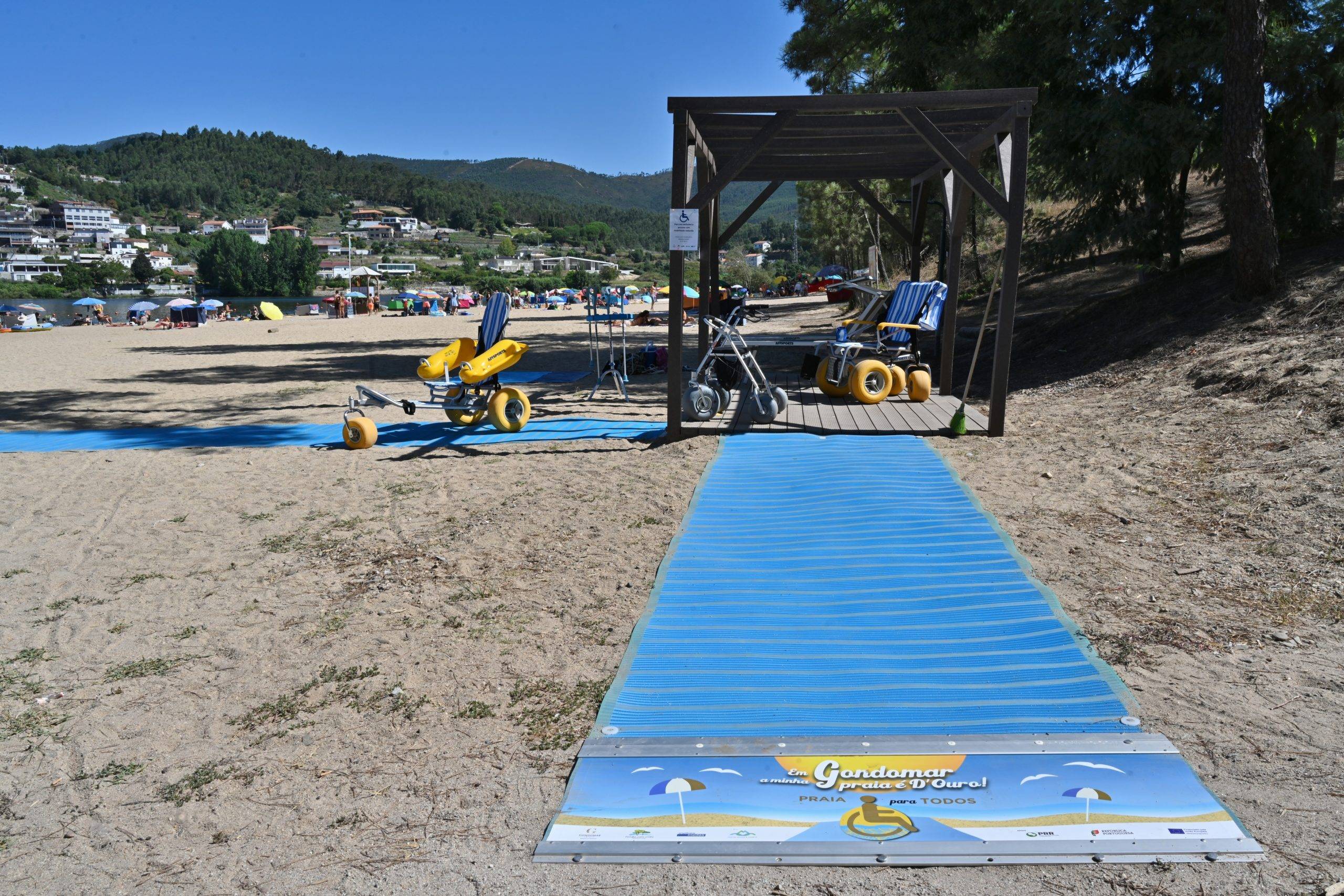 Praias de Gondomar acessíveis a pessoas com mobilidade condicionada 5