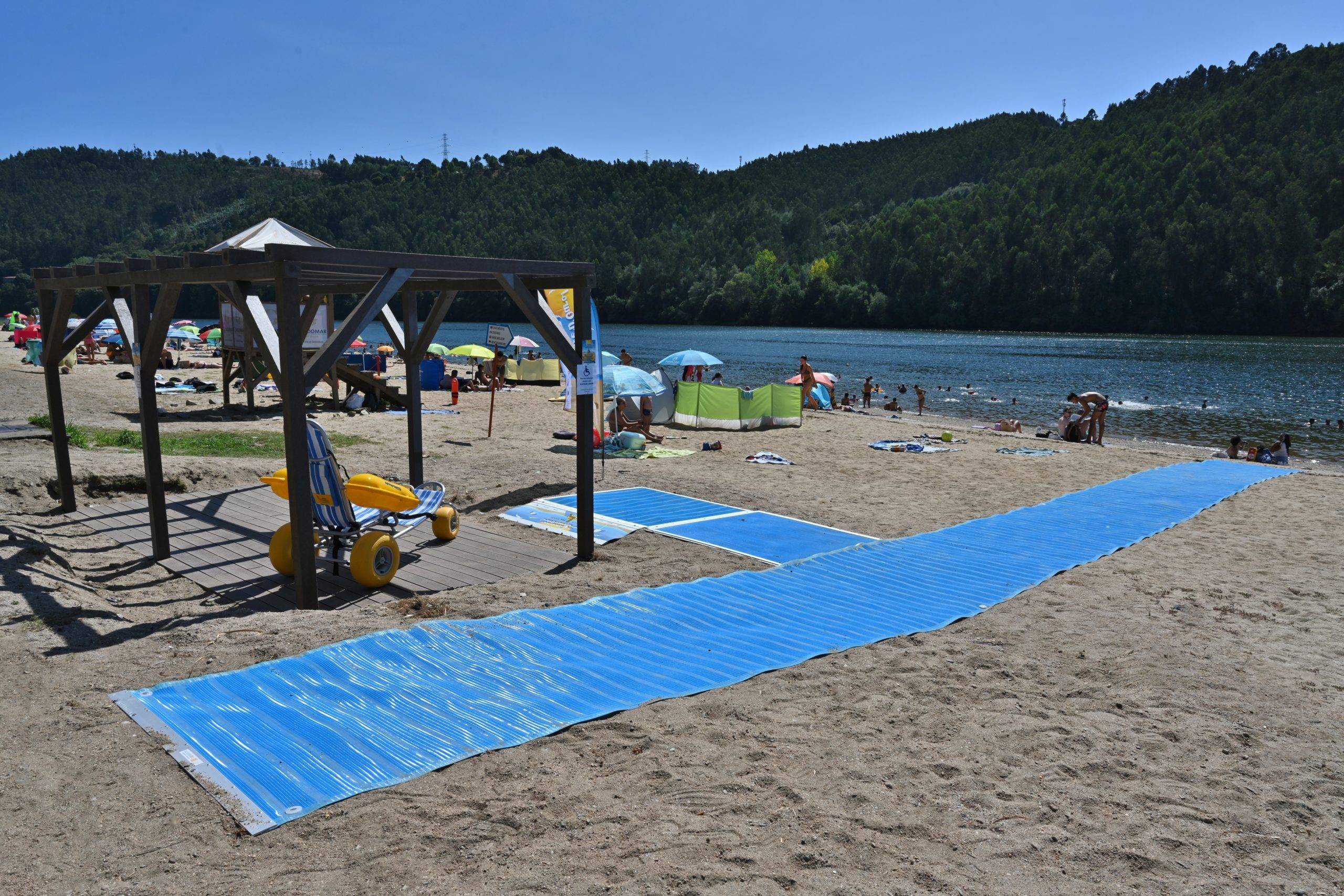 Praias de Gondomar acessíveis a pessoas com mobilidade condicionada 4