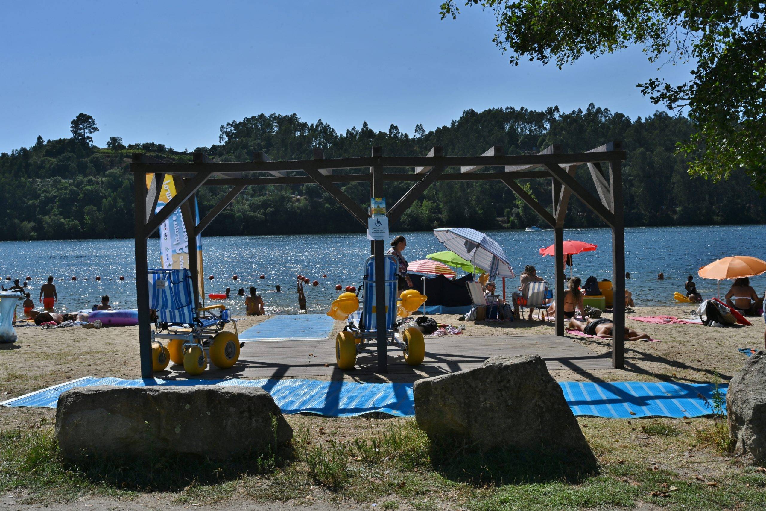 Praias de Gondomar acessíveis a pessoas com mobilidade condicionada 1