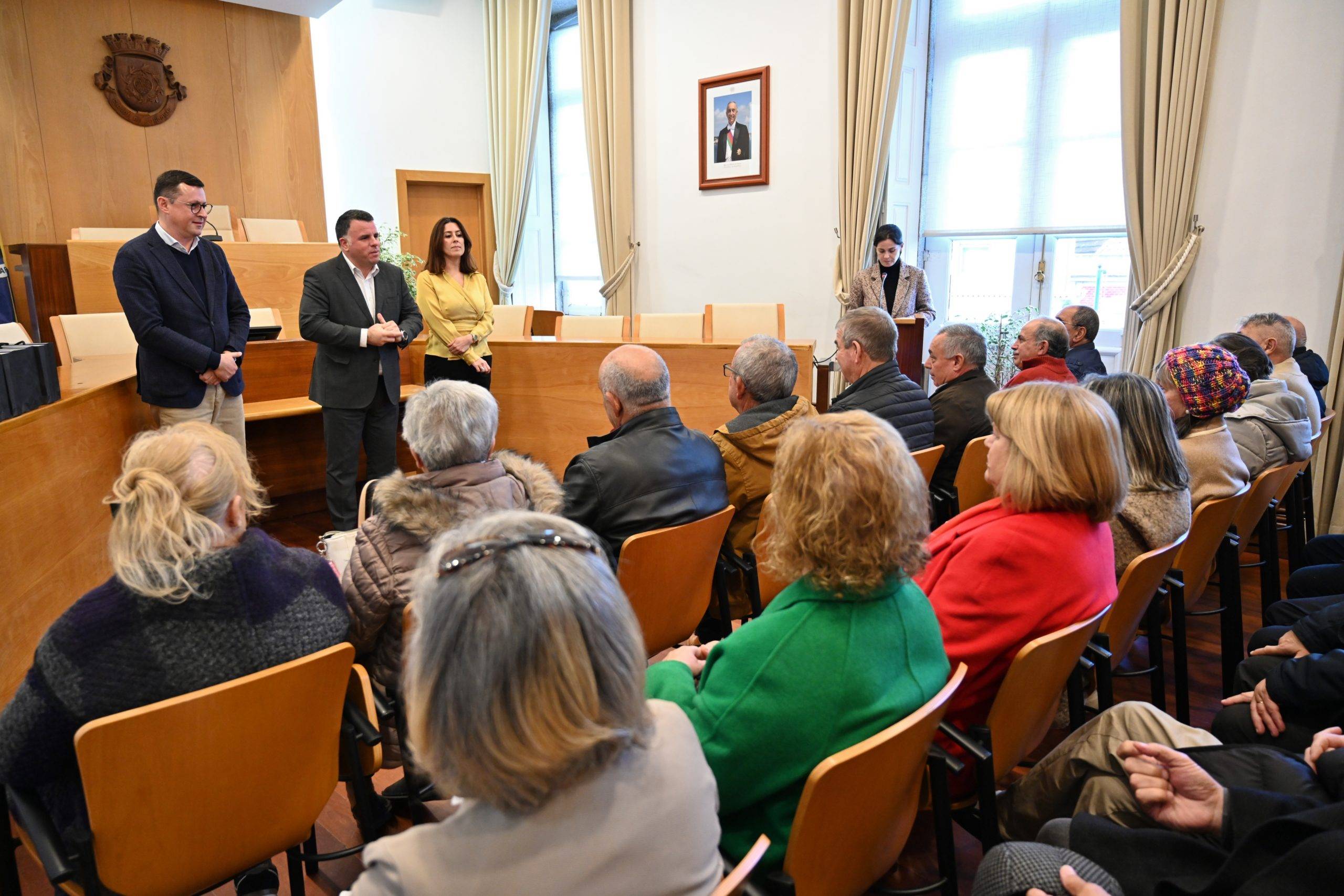 Município de Gondomar homenageia trabalhadores reformados