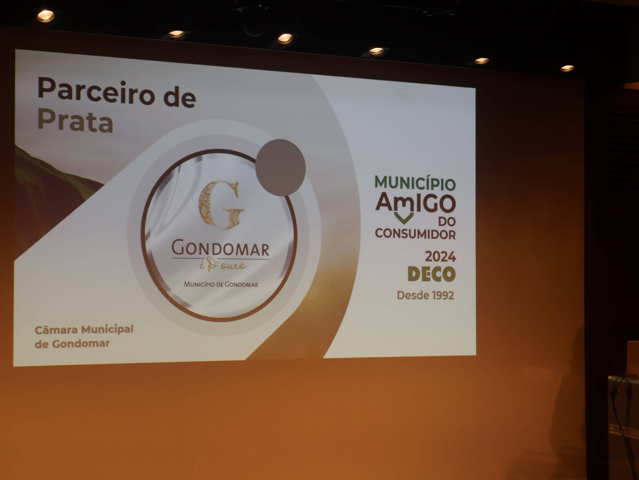 Município de Gondomar distinguido como Parceiro de Prata da DECO