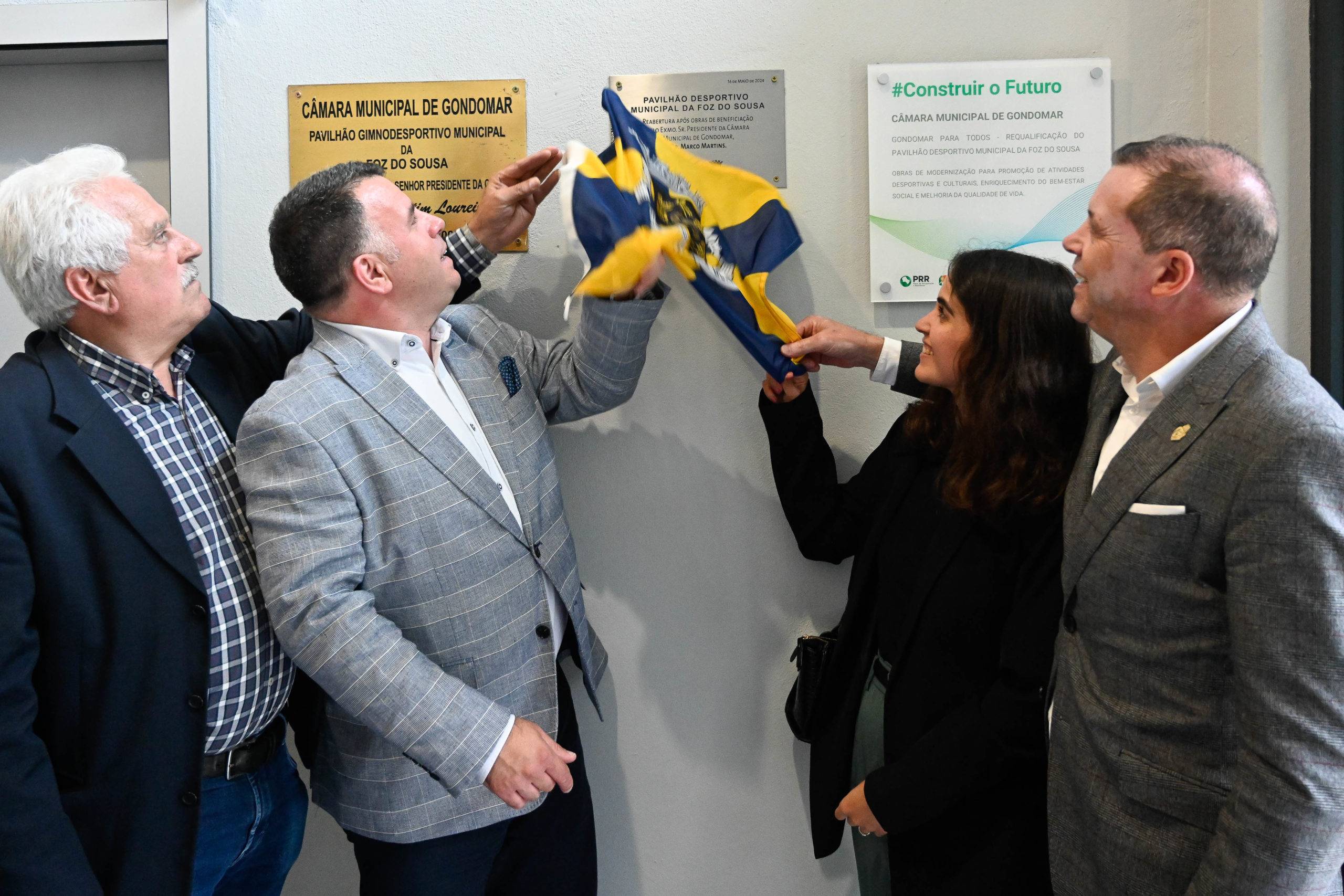 Inauguração após obras do Pavilhão Desportivo Municipal da Foz do Sousa 2