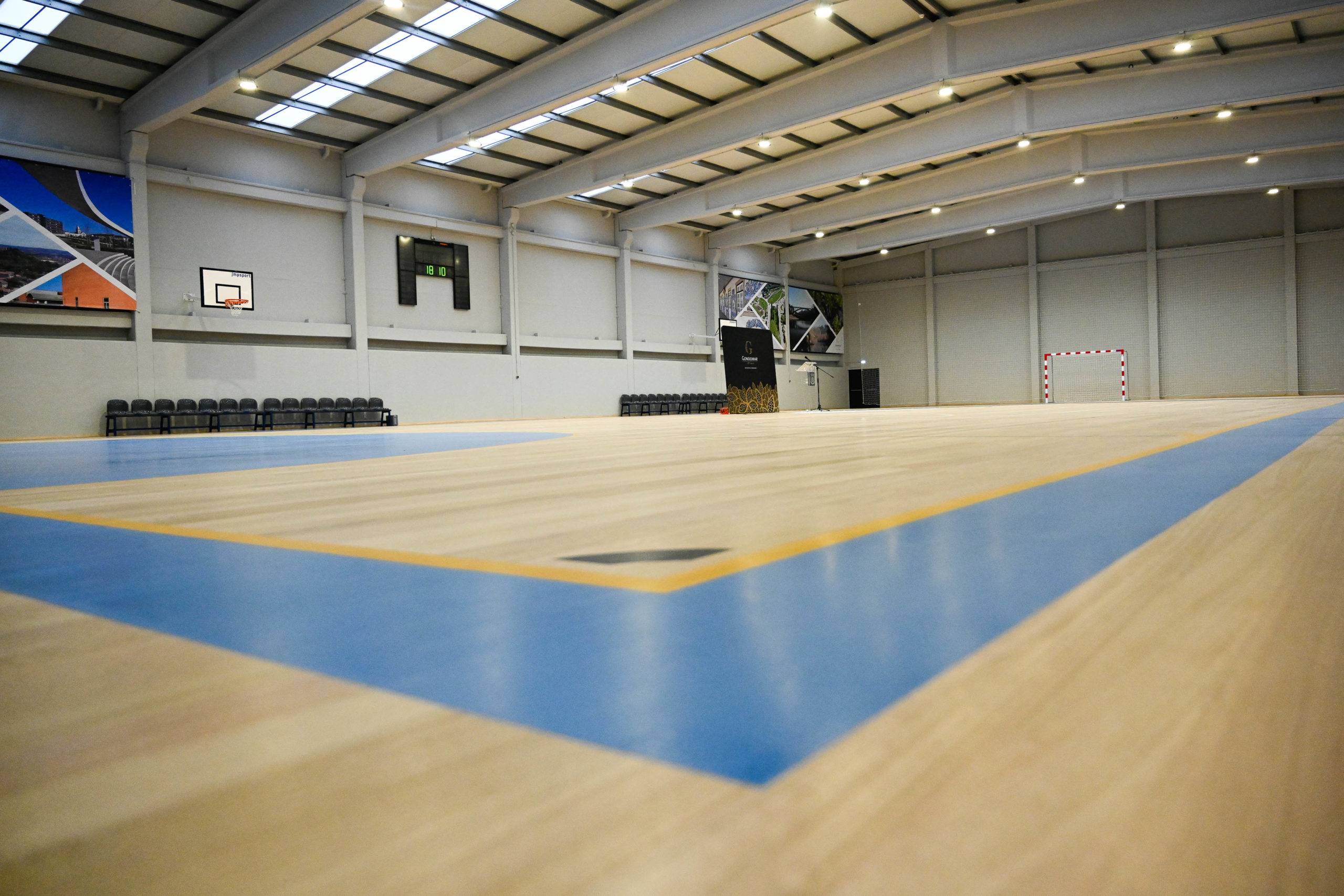 Inauguração após obras do Pavilhão Desportivo Municipal da Foz do Sousa