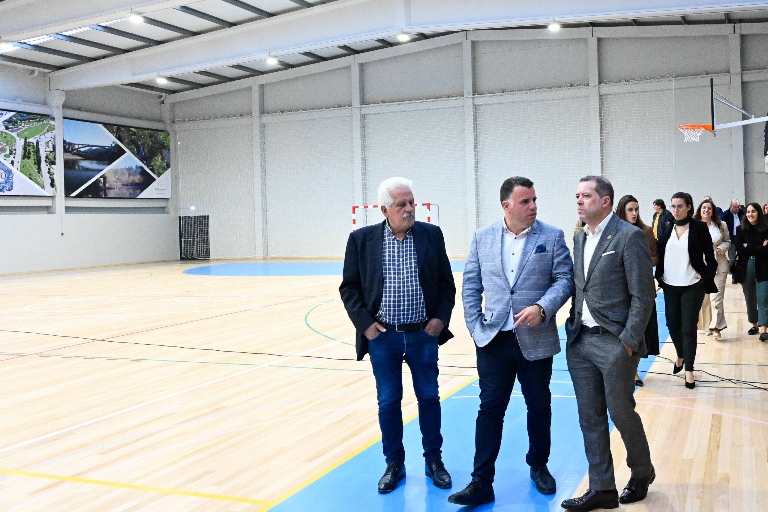 Inauguração após obras do Pavilhão Desportivo Municipal da Foz do Sousa 10