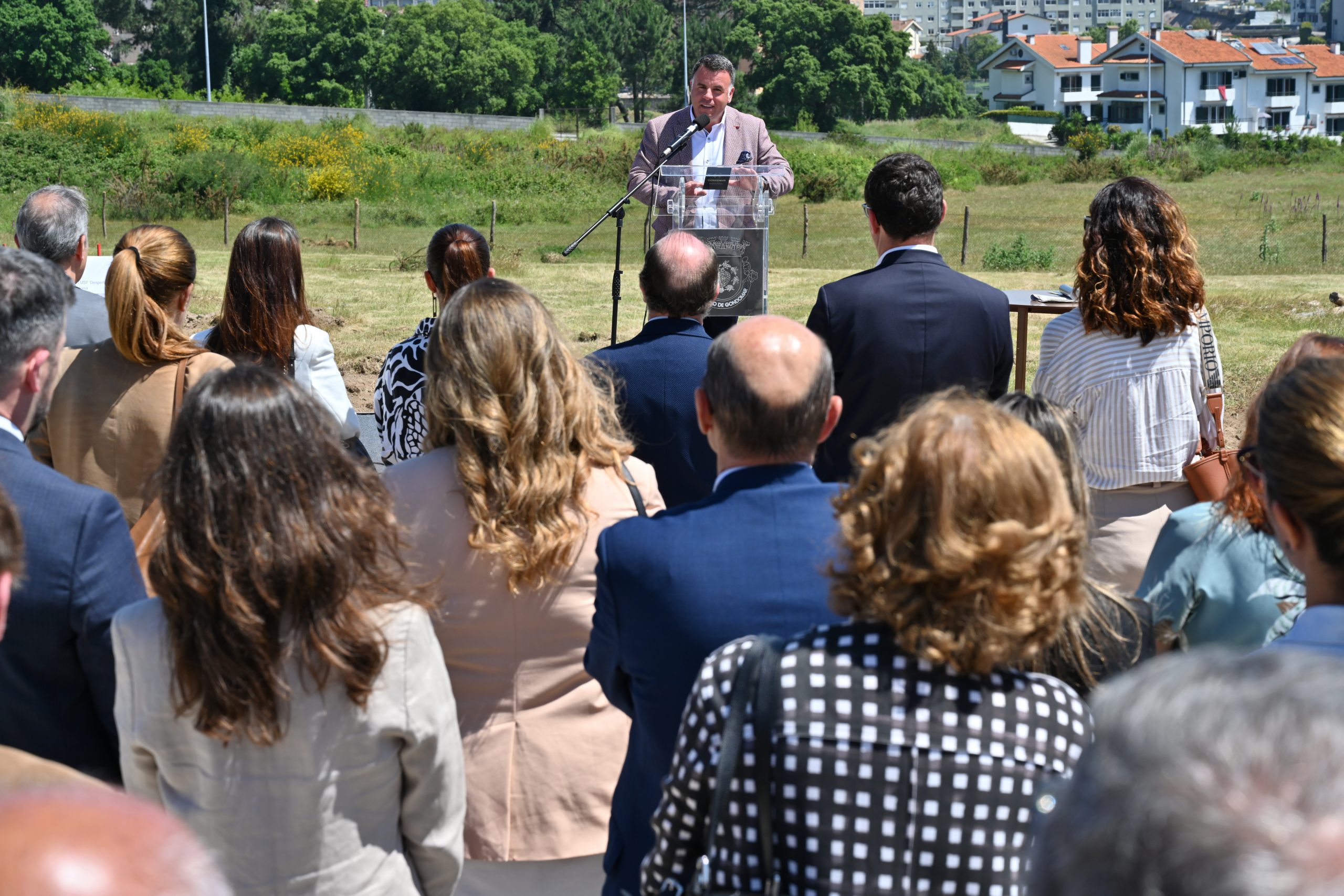 Lançamento da primeira pedra da construção do novo Centro de Saúde Brás-Oleiro em Rio Tinto 1