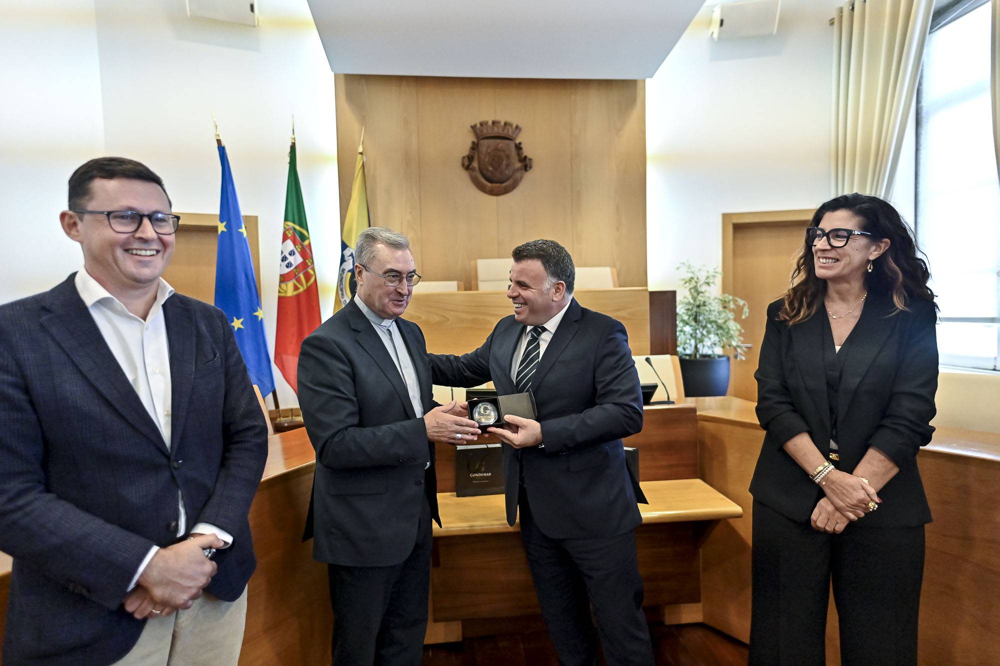 Bispo do Porto recebido na Câmara Municipal de Gondomar 7