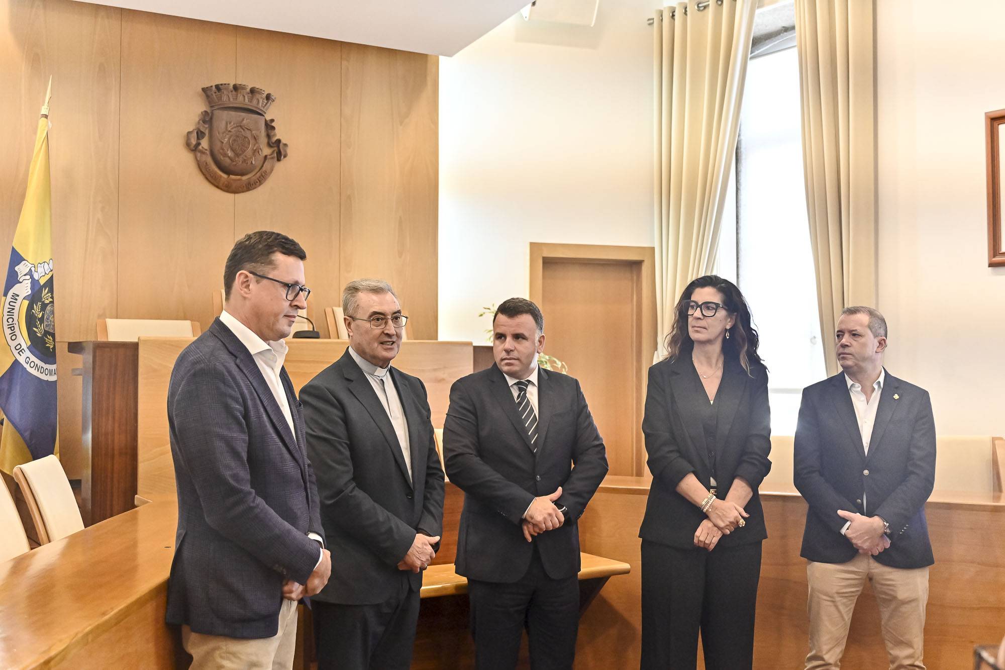 Bispo do Porto recebido na Câmara Municipal de Gondomar 6